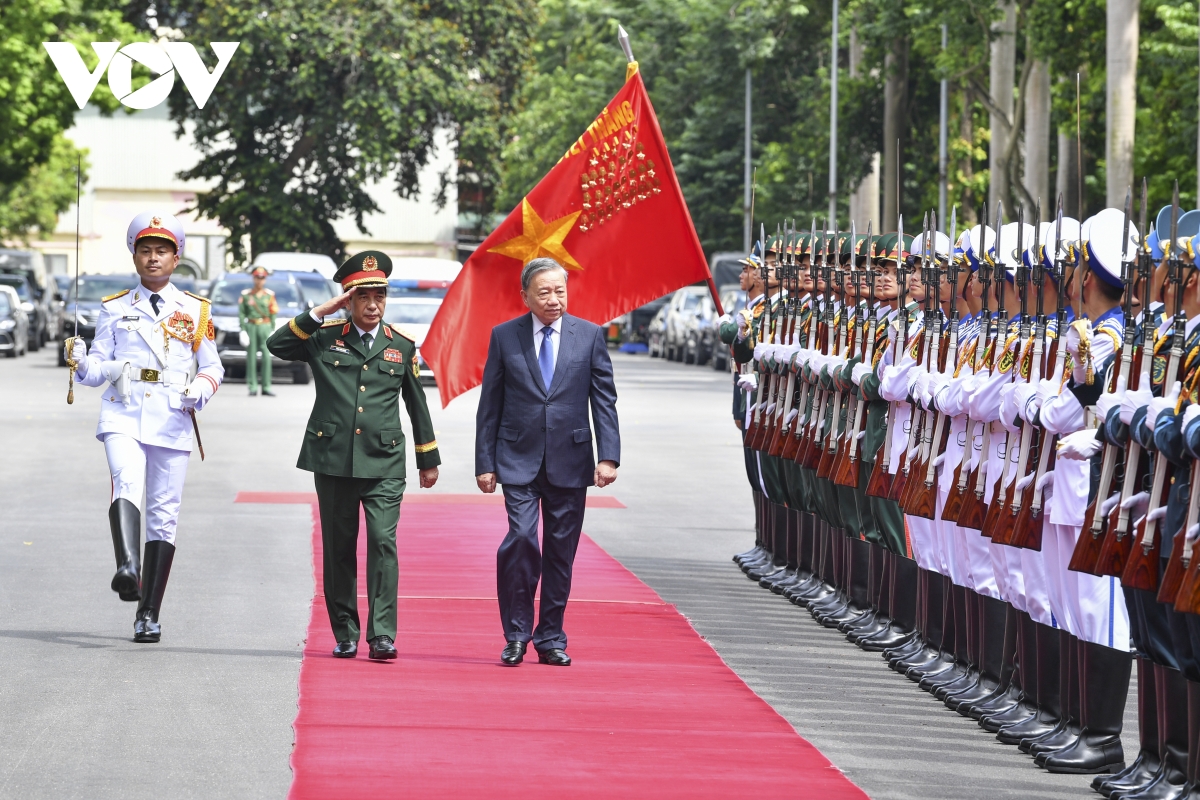 Tổng Bí thư Tô Lâm dự Đại hội Thi đua Quyết thắng toàn quân lần thứ XI